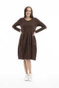 Orientique | Essential Knit Dress - Chocolate