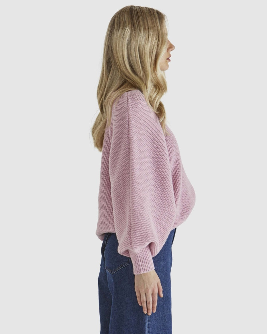 Sass | Concord Knit Jumper - Pink