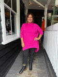 The Cottage Collection | Snuggly Tunic - Hot Pink