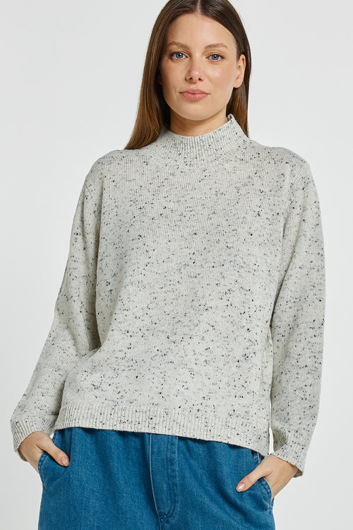 Betty Basics | Carlin Knit Sweater - Cream
