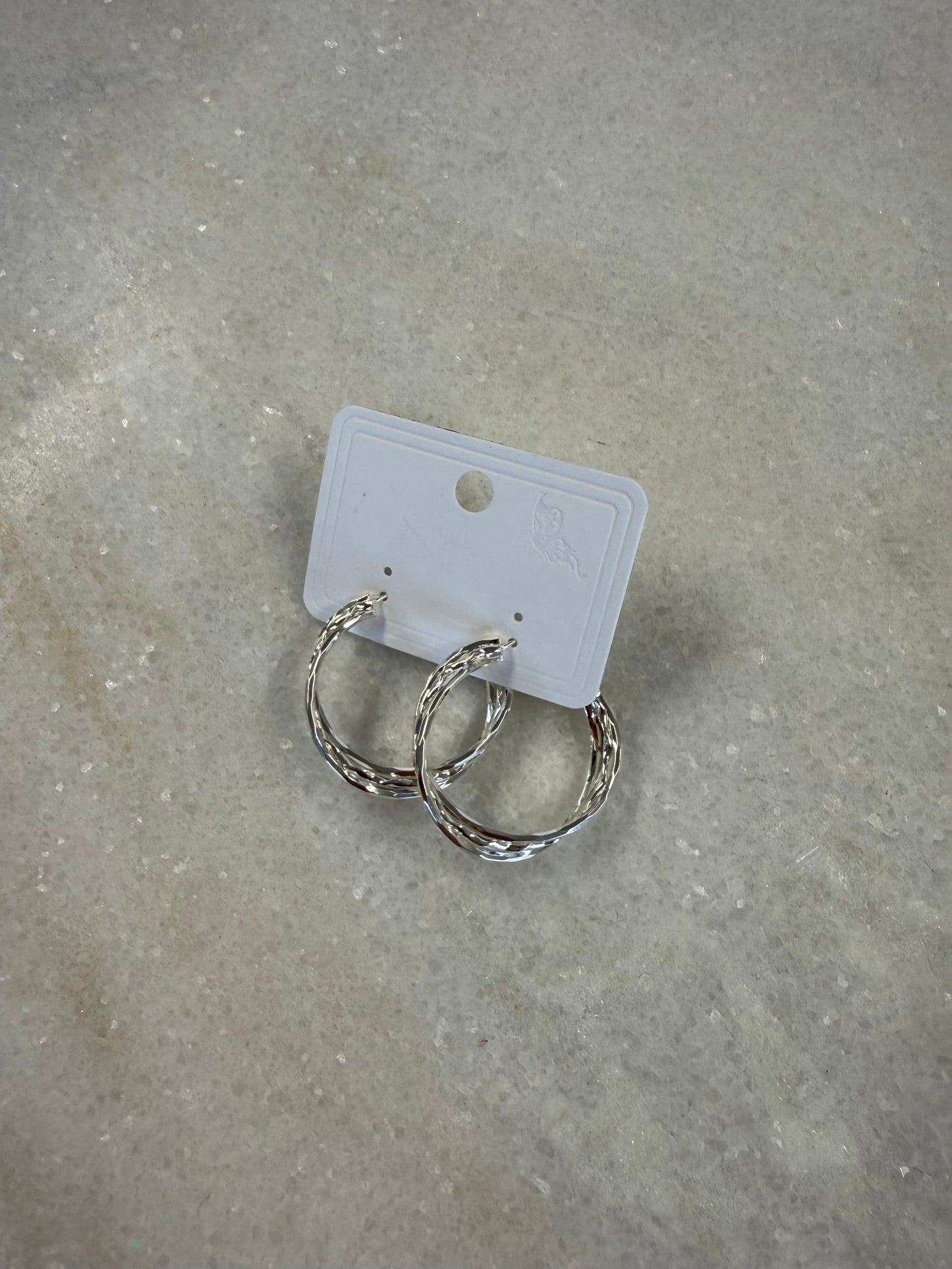 The Cottage Collection | Non-Tarnish Zig Zag Earrings - Silver