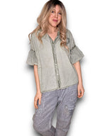 Helga May | Sage Heart Shirt