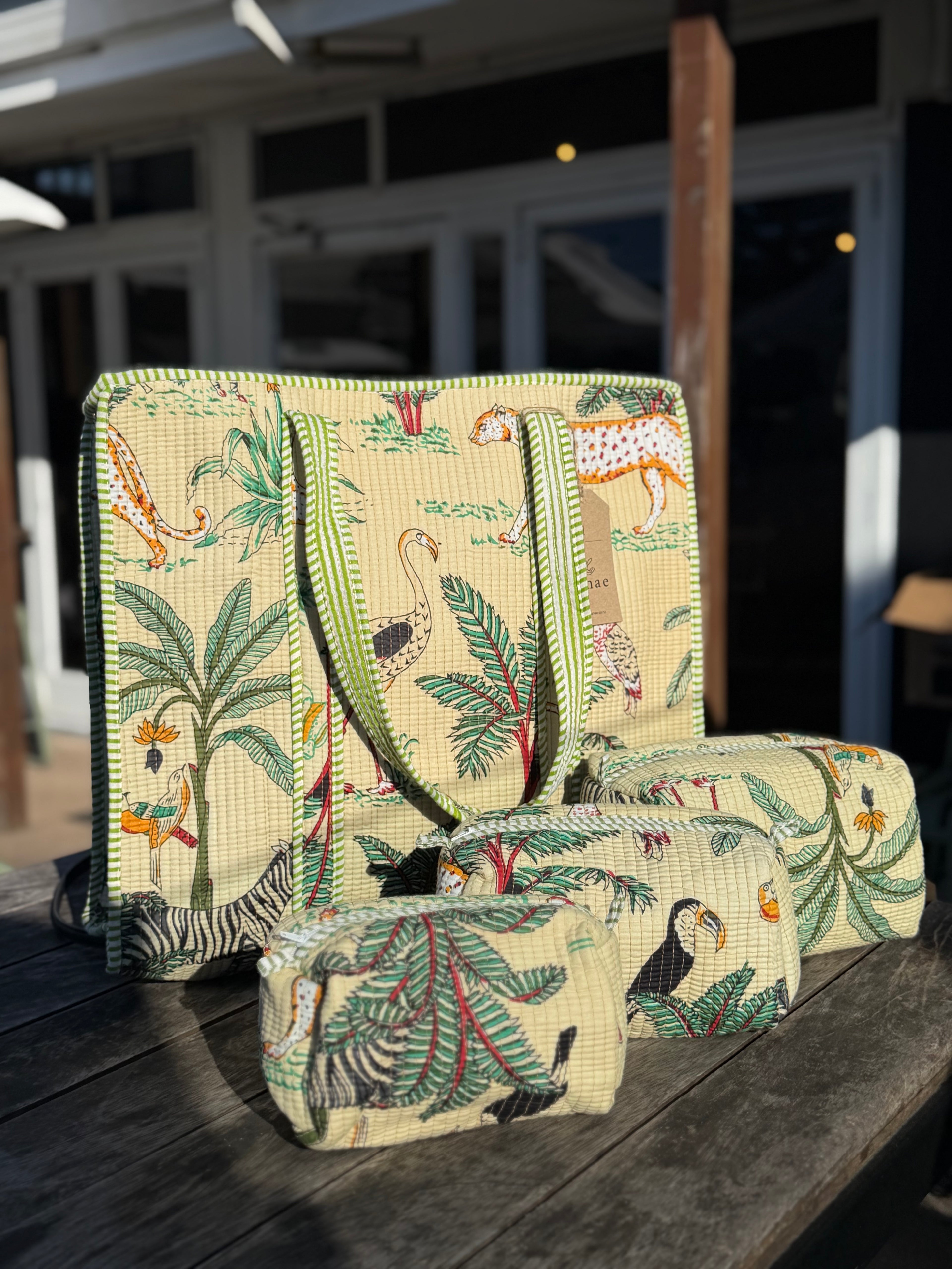 The Cottage Collection | Rain Forest Tote Bag