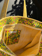 The Cottage Collection | Golden Fleur Tote Bag