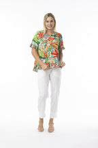 Orientique | Equador Frill Top