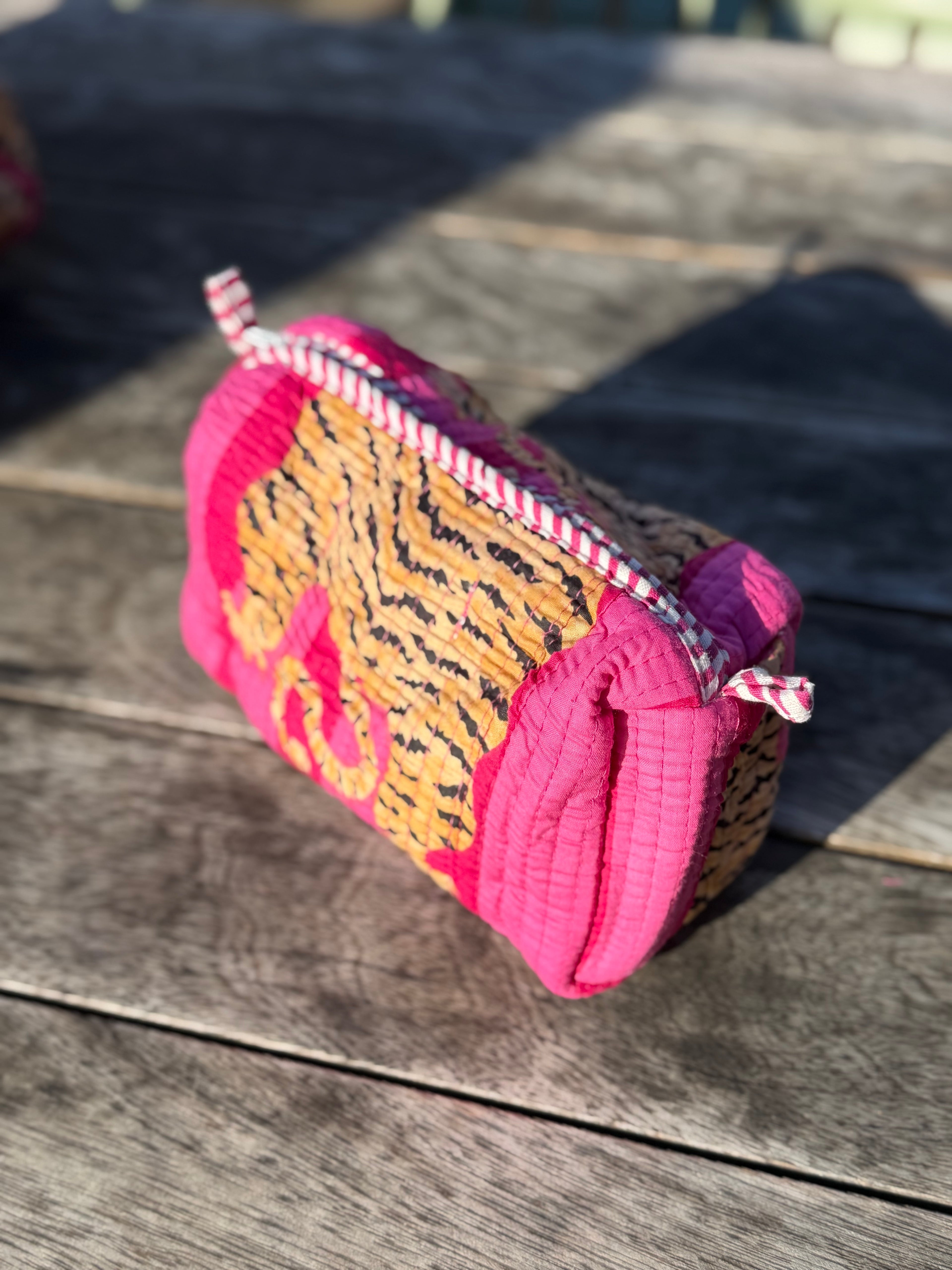 The Cottage Collection | Crimson Tiger Small Pouch