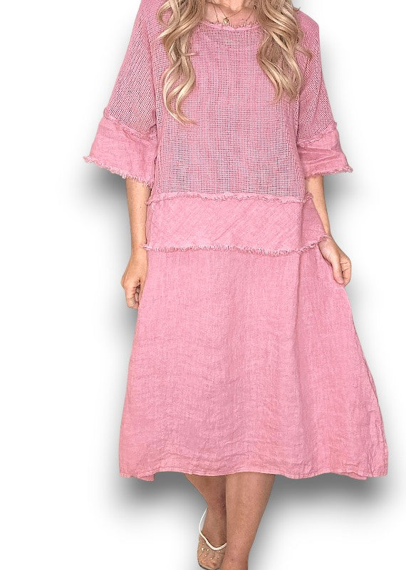 Helga May | Antique Berry Amalfi 2pc Dress