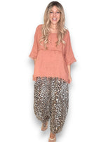 Helga May | Brick La Mer Fray Tunic