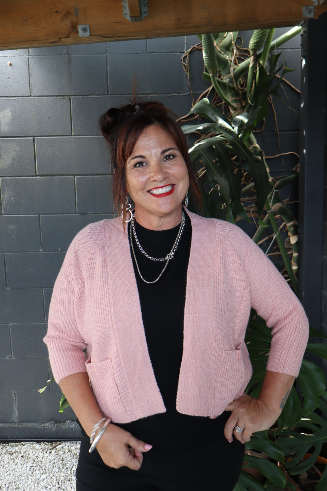 The Cottage Collection | Bree Cardi - Pink