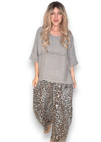 Helga May | Mocha La Mer Fray Tunic