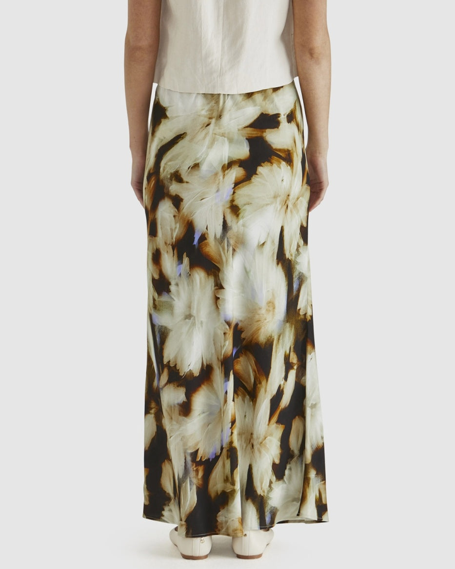 Sass | Carmine Skirt - Blurred Floral