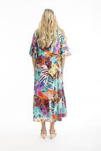 Orientique | St Barths Maxi Peak Dress