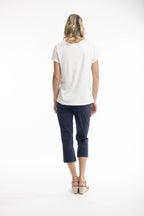 Orientique | Navy - Banga Pants