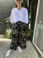 The Cottage Collection | Geo Olive Pant