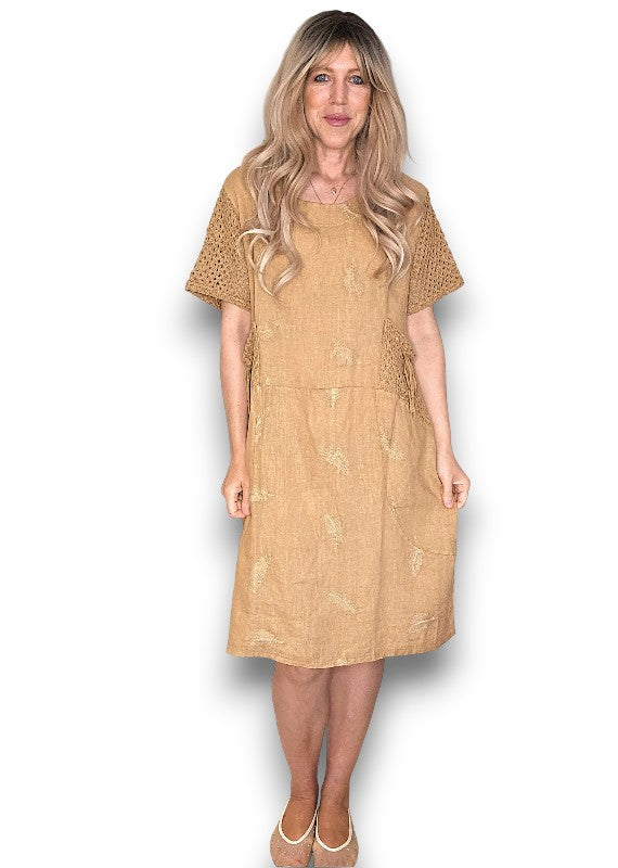 Helga May | Caramel C’est La Vie Easy Dress