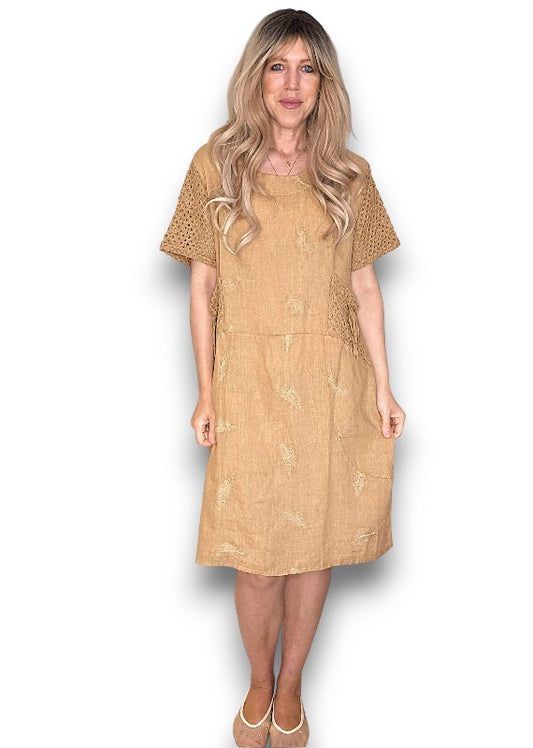 Helga May | Caramel C’est La Vie Easy Dress