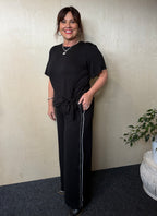 Betty Basics | Bien Ponte Jogger - Black/White