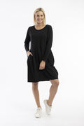 Orientique | Essential Knit Dress - Black