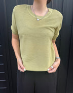 The Cottage Collection | Lexi Top - Lime