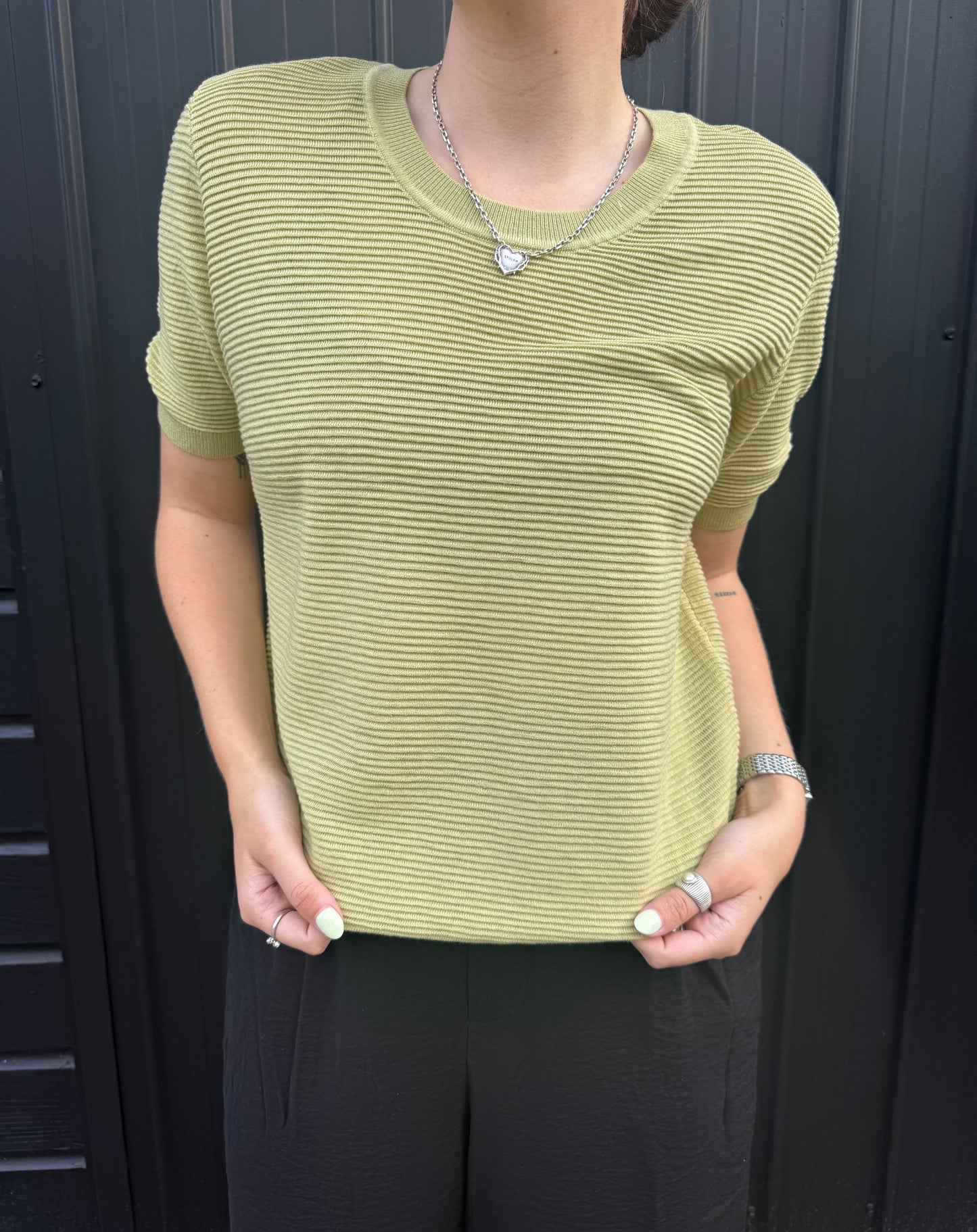 The Cottage Collection | Lexi Top - Lime