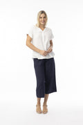 Orientique | Linen Essential Pant - Navy