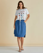 Betty Basics | Dara Denim Skirt