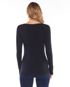 Betty Basics | Black - Kelli Long Sleeve Top