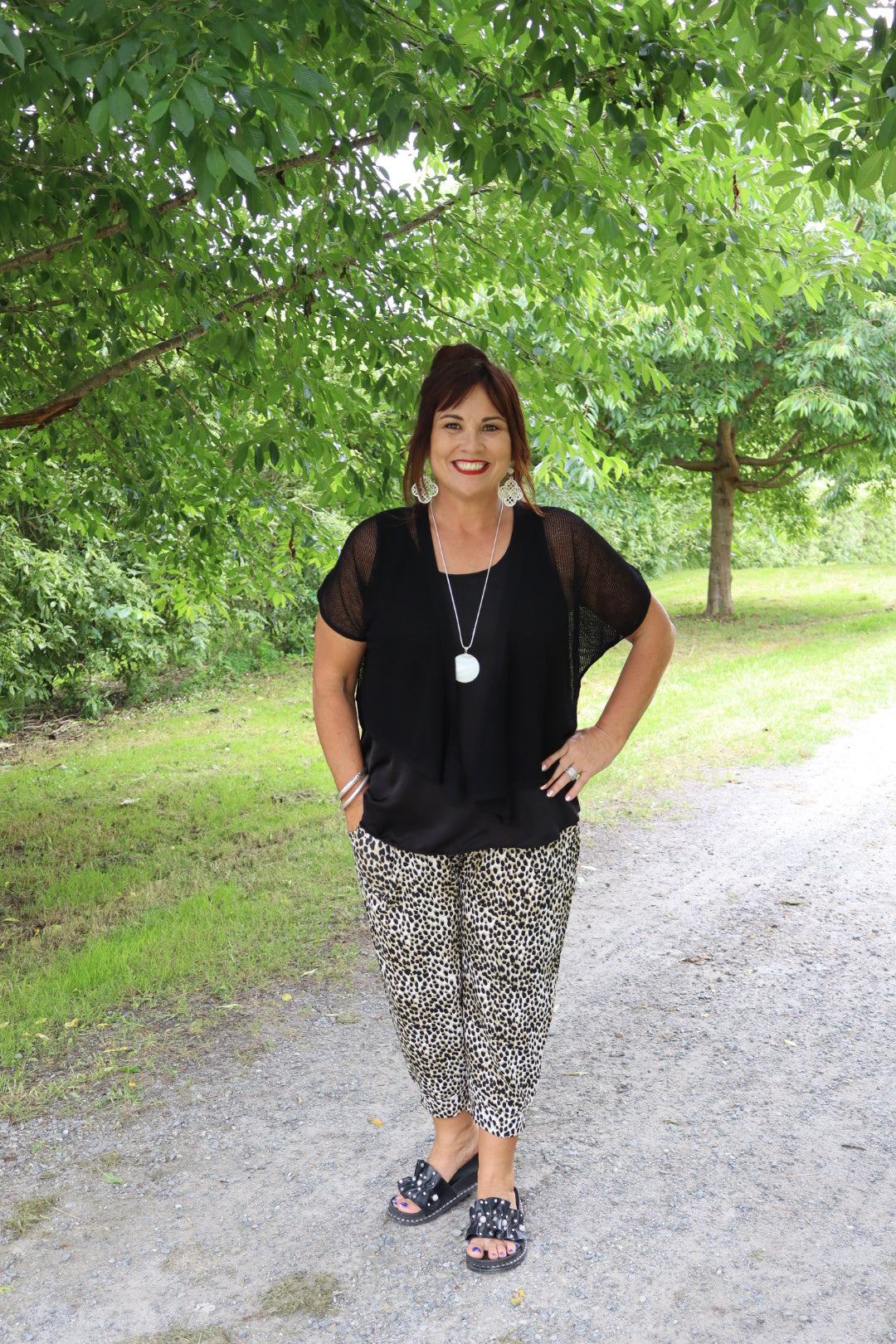 Betty Basics | Tokyo Pant - Cheetah