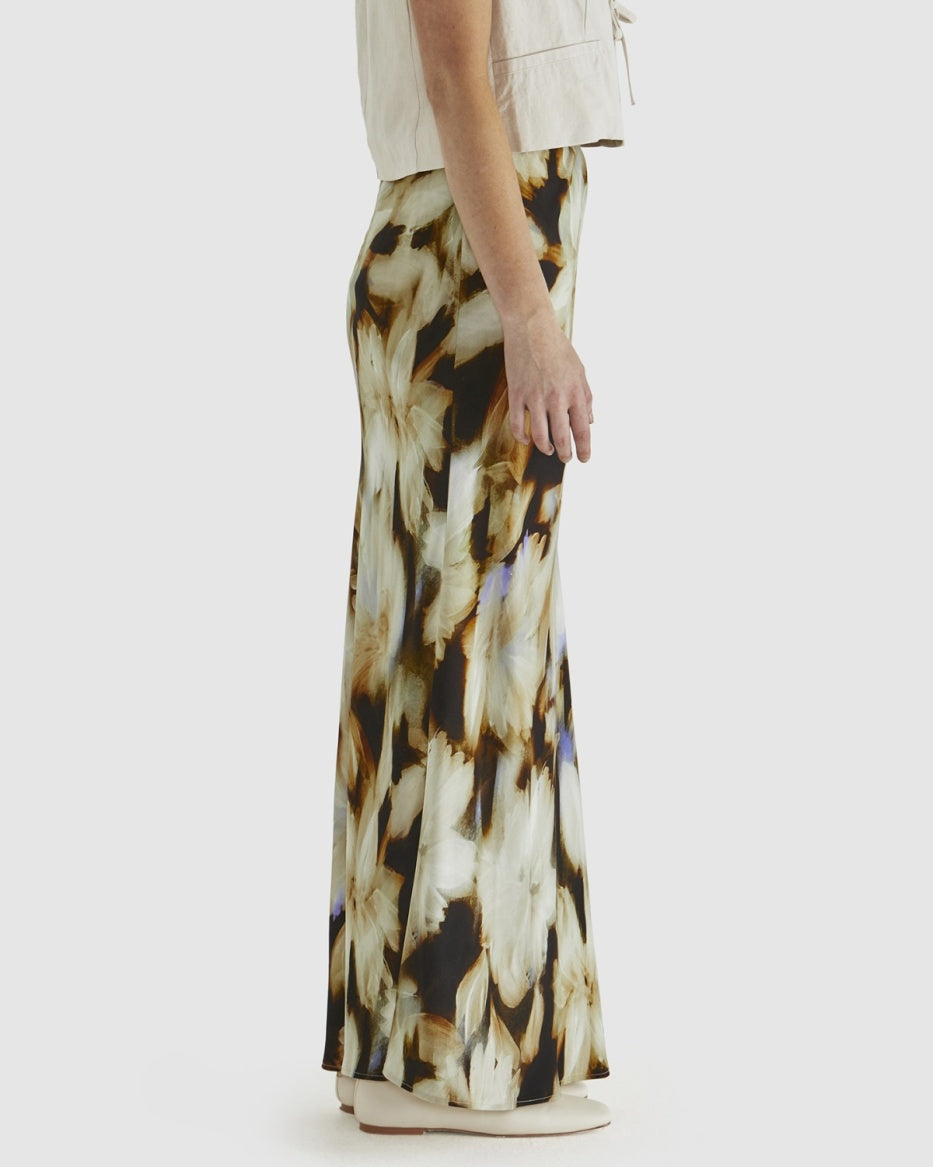 Sass | Carmine Skirt - Blurred Floral