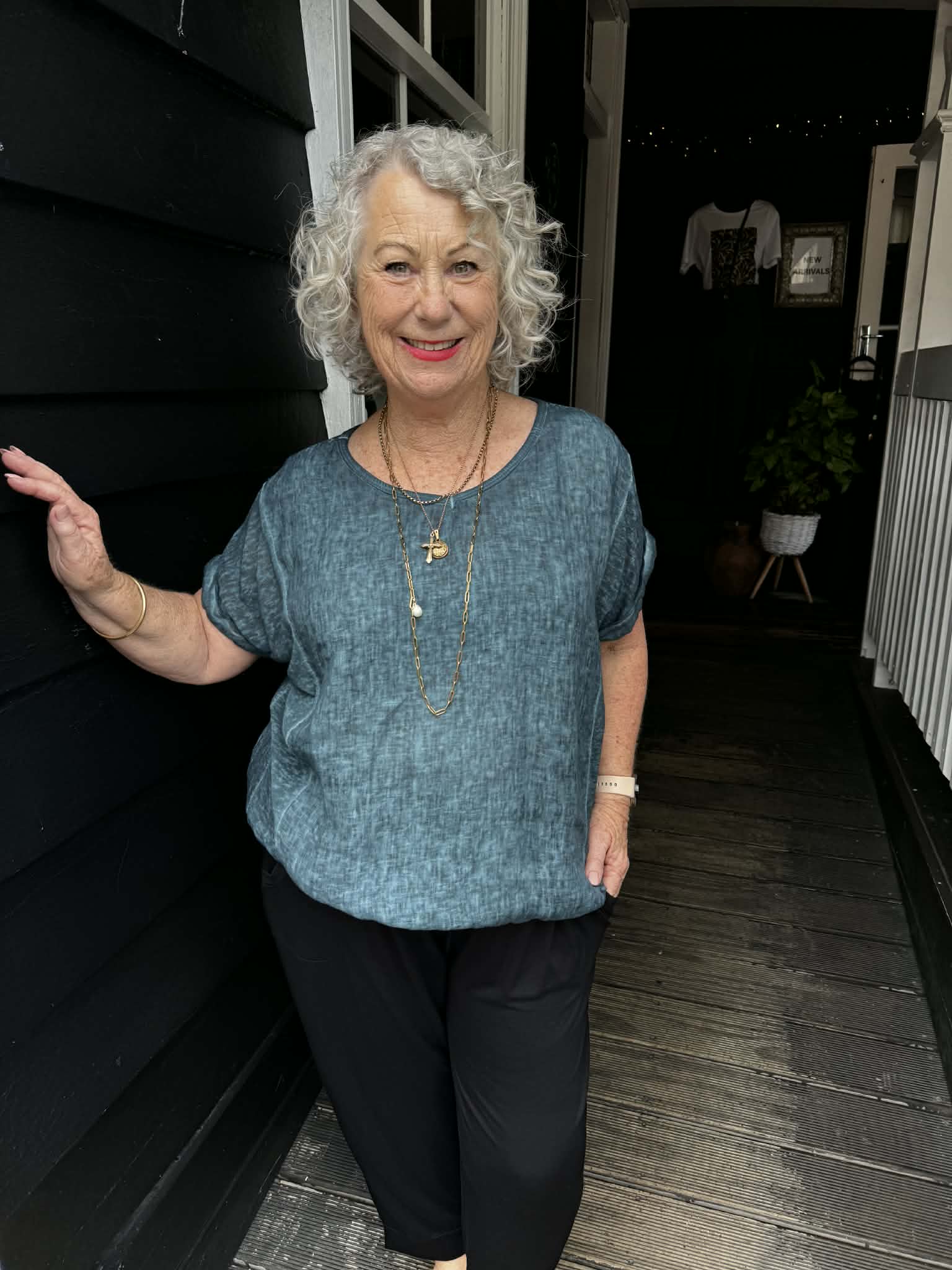 The Cottage Collection | Taylor Top - Teal