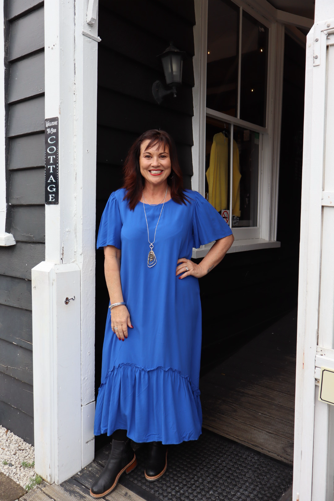 The Cottage Collection | Rikki Dress - Blue