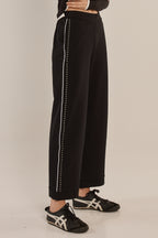 Betty Basics | Bien Ponte Jogger - Black/White