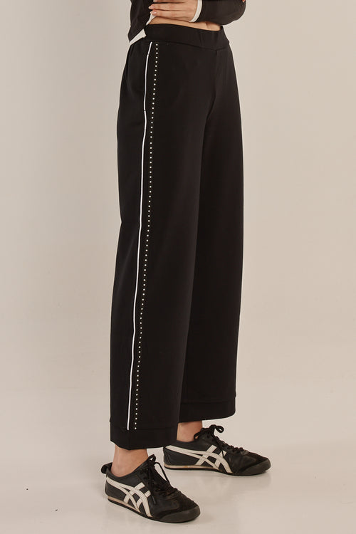 Betty Basics | Bien Ponte Jogger - Black/White