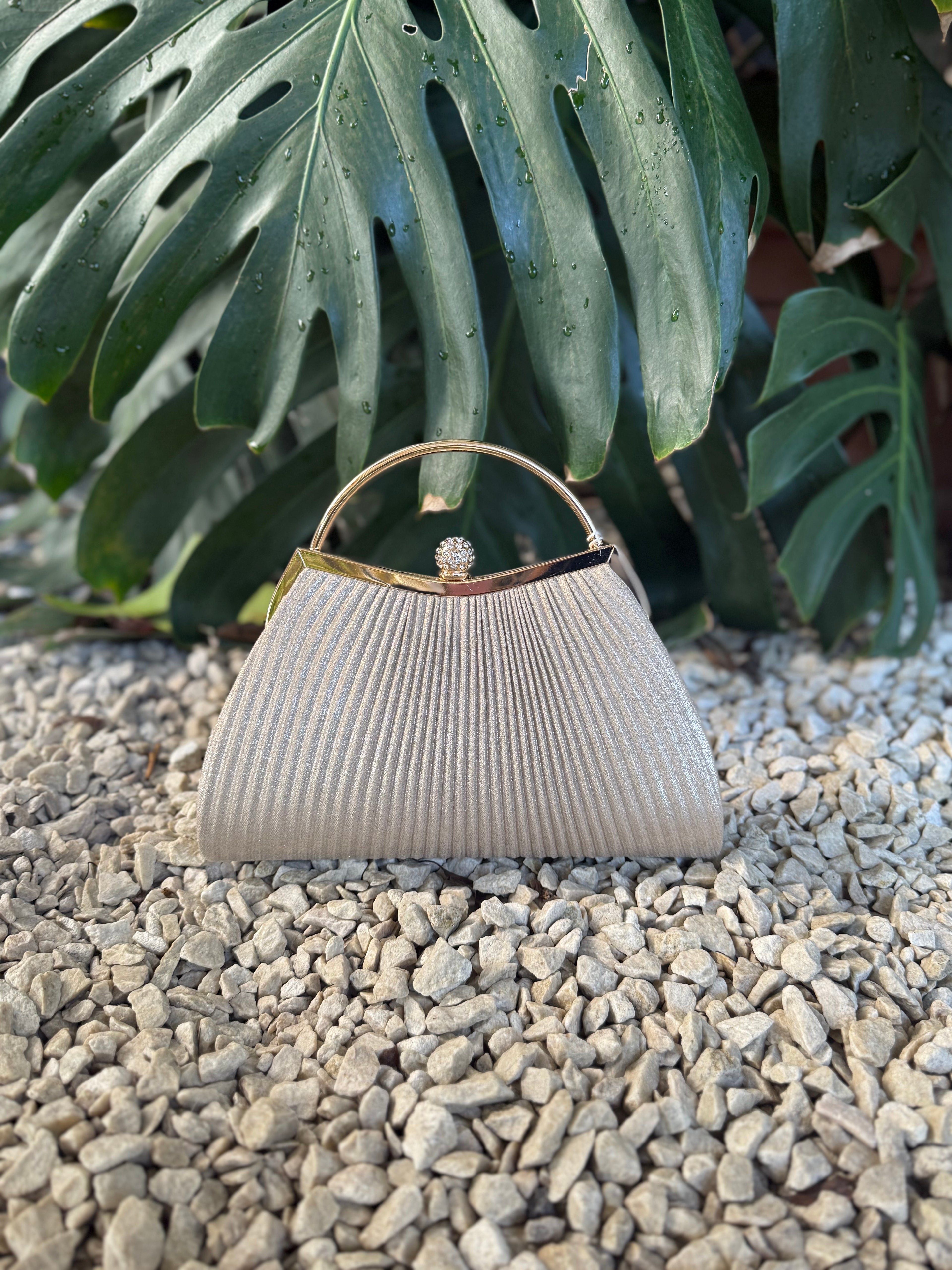 The Cottage Collection | Evening Bag - Champagne