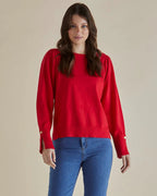 Betty Basics | Colette Sweater - Red