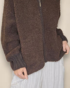 Helga May | Chenille Hoodie - Drk Coffee