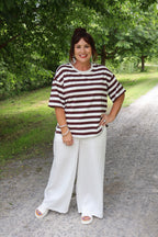 Betty Basics | Copacabana Relax Pant - White