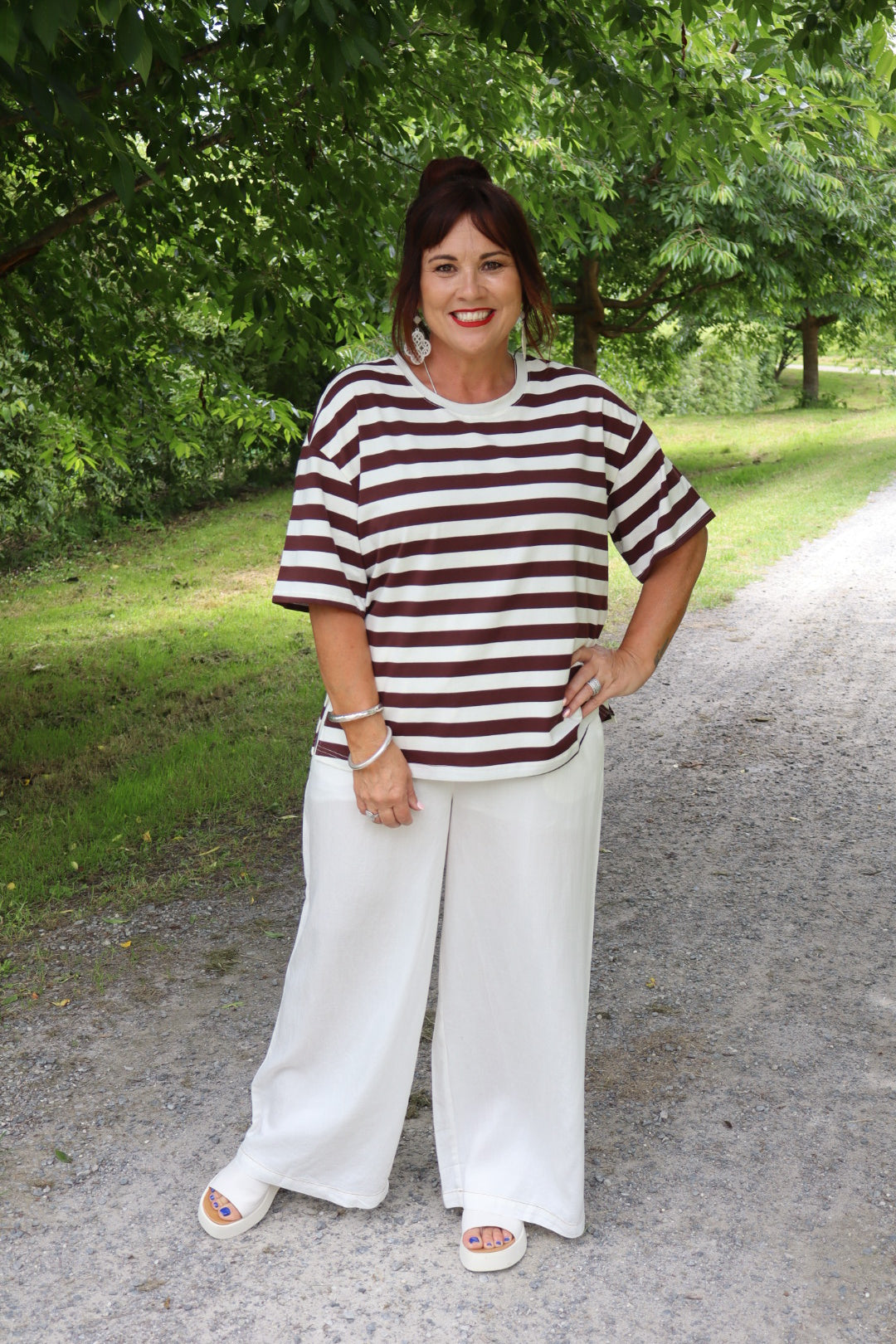 Betty Basics | Copacabana Relax Pant - White