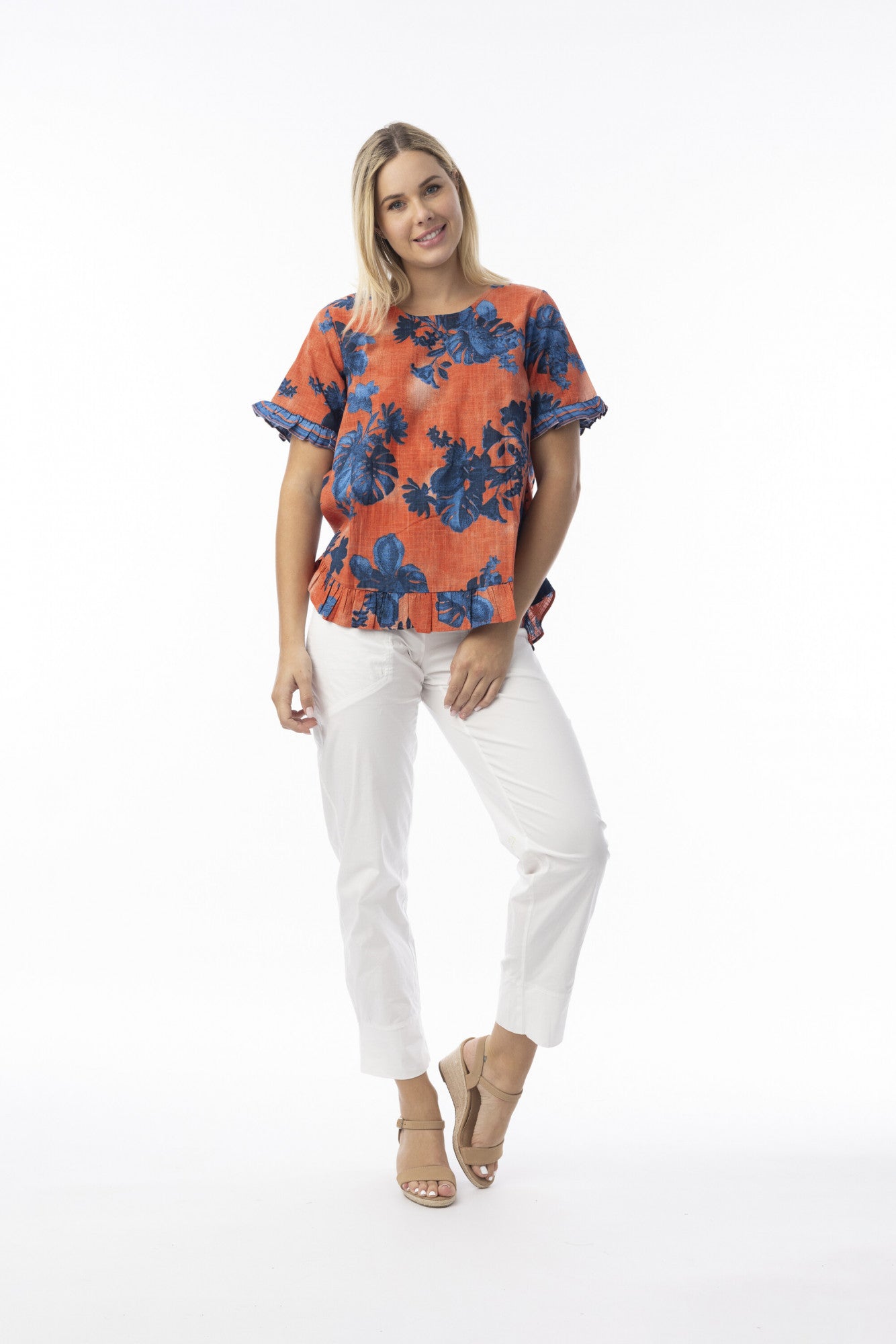 Orientique | Arashi Top Frill