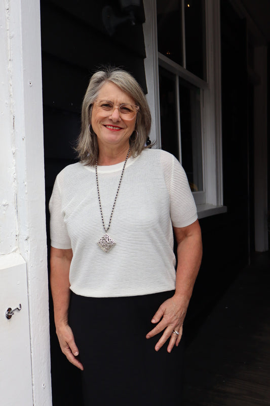 The Cottage Collection | Lexi Top - Vanilla