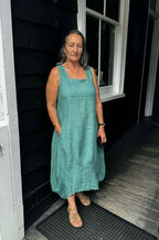 The Cottage Collection | Freya Dress - Seafoam