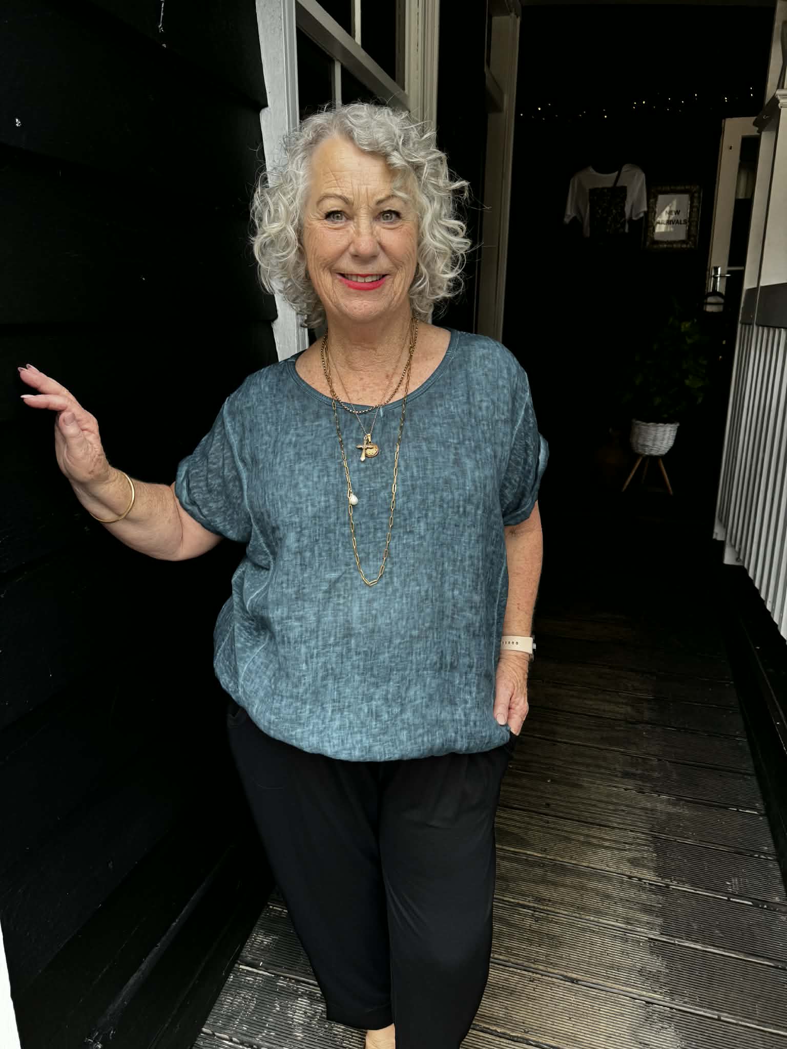 The Cottage Collection | Taylor Top - Teal