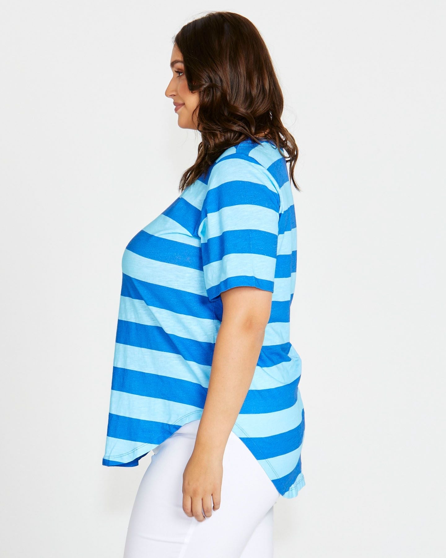 Betty Basics | Horizon Stripe Ariana Tee