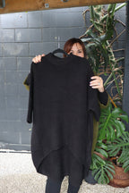 The Cottage Collection | Snuggly Tunic - Black