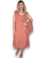 Helga May | Brick Amalfi 2pc Dress