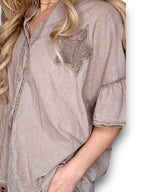 Helga May | Mocha Star Shirt