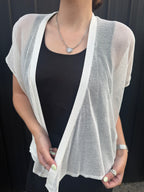 The Cottage Collection | Sheer Cardi - White