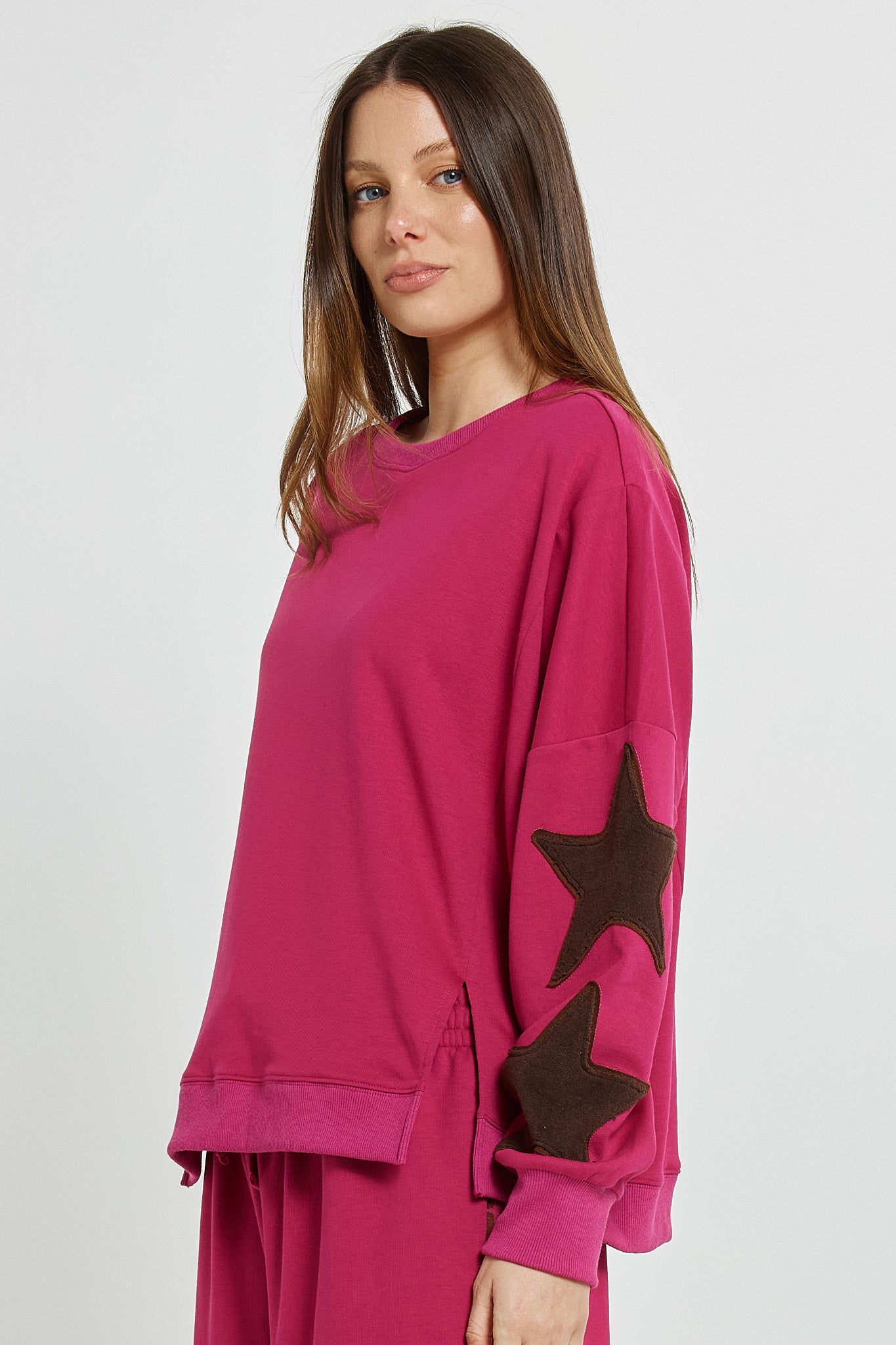 Betty Basics | Saskia Sweatshirt - Mulberry