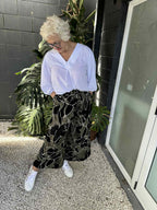 The Cottage Collection | Geo Olive Pant