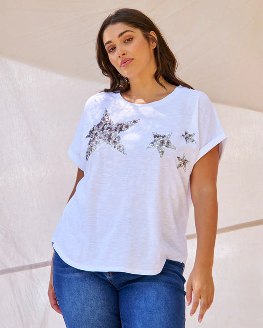 Betty Basics | Silver Star - Hailey Tee